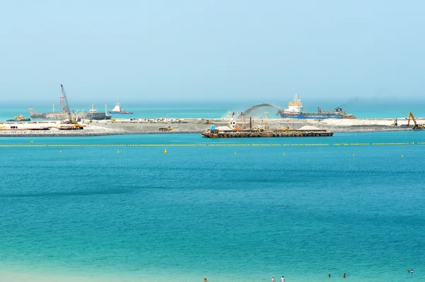 DUBAI, Emirati Arabi Uniti - 11 SETTEMBRE: La costruzione della USD1.63bn Blu — Foto Stock