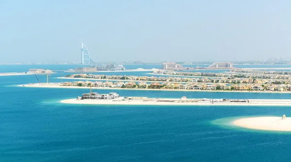 Vista sobre Jumeirah Palm ilha sintética, Dubai, Emirados Árabes Unidos — Fotografia de Stock