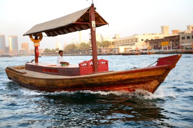 Dubai, Birleşik Arap Emirlikleri - 10 Eylül: dubai cr geleneksel abra tekne