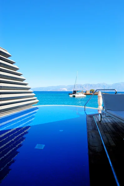 Ville vacanze in hotel di lusso, Creta, Grecia — Foto Stock