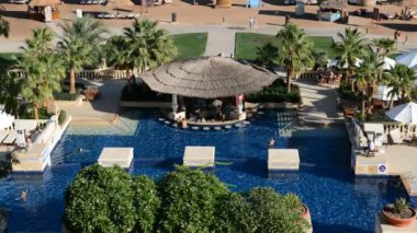 Yüzme Havuzu ve lüks hotel, sharm el sheikh, Mısır çubuk