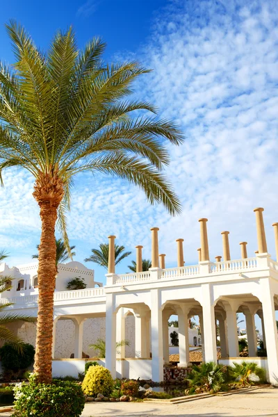 Aire de loisirs à l'hôtel de luxe, Sharm el Sheikh, Egypte — Photo