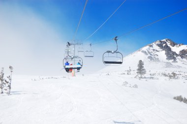 Seçme ski Resort yüksek tatras strbske pleso, slo teleferik