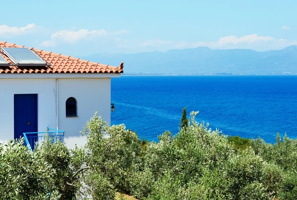 geleneksel tarzı villa, lüks otel, peloponnes, Yunanistan