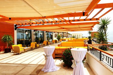 Deniz Manzaralı Teras, lüks otel, bodrum, Türkiye