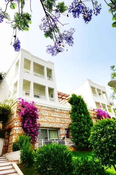 Moderne villa in luxehotel, bodrum, Turkije — Stockfoto