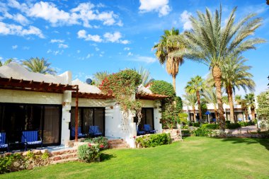 Lüks oteldeki tatil villaları, Sharm el Sheikh, Mısır
