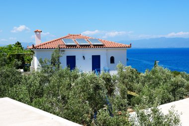 geleneksel tarzı villa, lüks otel, peloponnes, Yunanistan