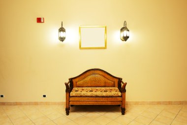 gece aydınlatma, sharm lüks otelin lobi iç 