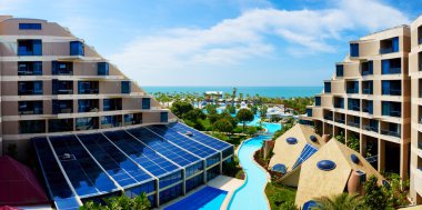 modern lüks otel, antalya, Türkiye Panoraması