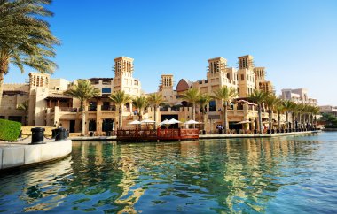 Dubai, Birleşik Arap Emirlikleri - 9 Eylül: souk madinat jumeirah görünümünü. Mad