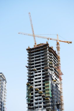 Yeni gökdelen içinde dubai city, Birleşik Arap Emirlikleri yapımı