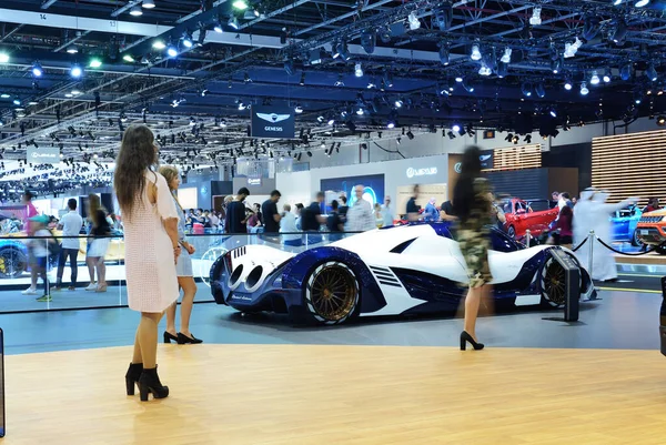 Dubai Emirados Árabes Unidos Novembro Supercarro Devel Sixteen Está Dubai — Fotografia de Stock