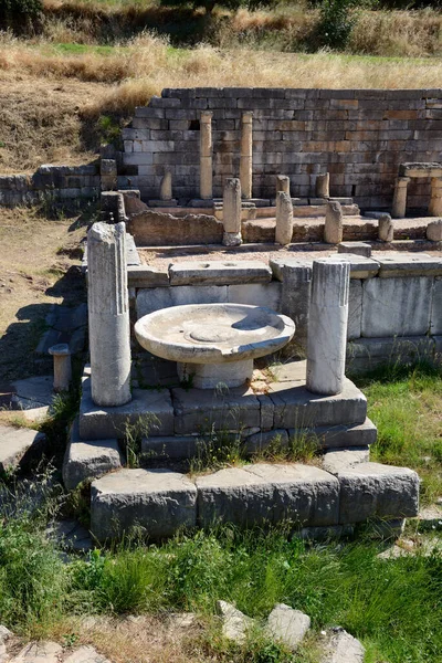 Die Ruinen Antiken Messene Messinien Peloponnes Griechenland — Stockfoto