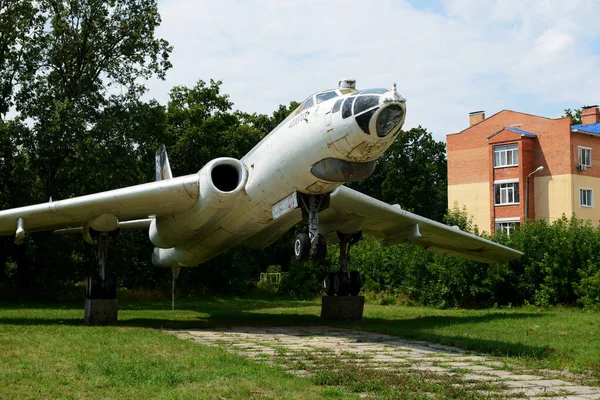 Bila Tserkva Ukraine August View Tupolev Strategic Heavy Bomber Memorial — Stock Photo, Image