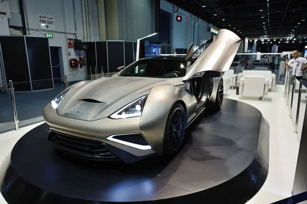 Dubai Emirados Árabes Unidos Novembro Icona Vulcano Titanium Primeiro Supercarro — Fotografia de Stock