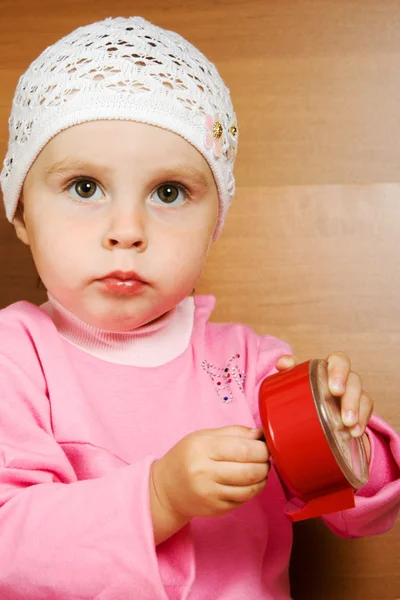 Cute little girl — Stock Photo, Image