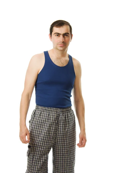 Full length portrait of young guy — Stock Photo, Image