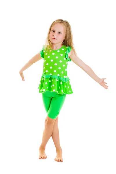 Girl dancing — Stock Photo, Image