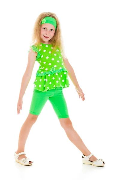 Girl dancing — Stock Photo, Image