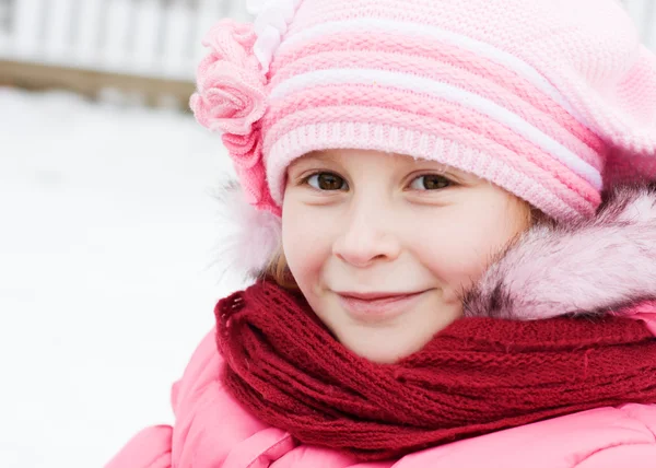 Pretty girl smiling — Stock Photo, Image