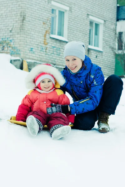 Mutter mit Baby — Stockfoto