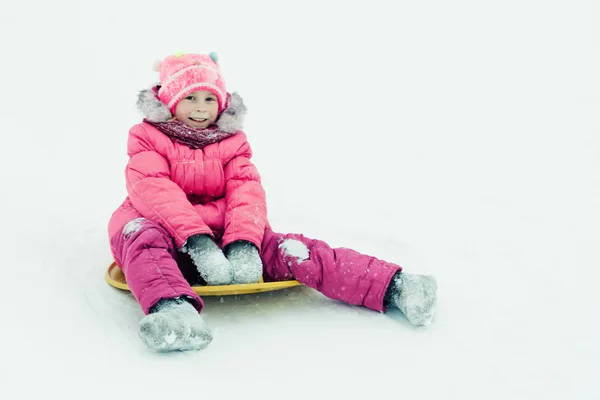 Baby winter outdoors. Royalty Free Stock Photos