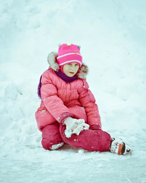 Memnun çocuk — Stok fotoğraf