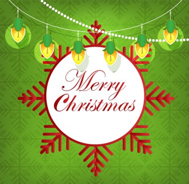 neşeli Noel çelenk