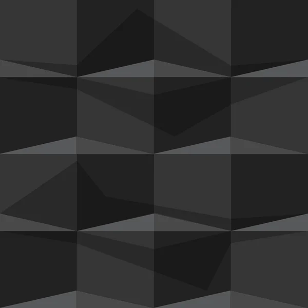 黑色无缝的几何背景图案 — 图库矢量图片