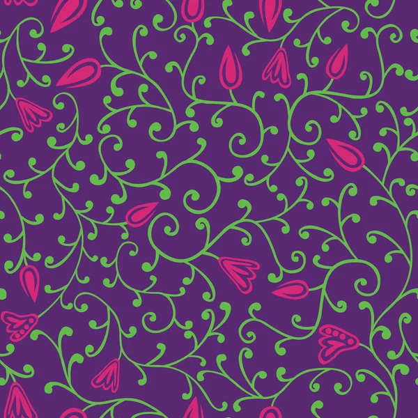 Floral seamless pattern. — Stock Vector