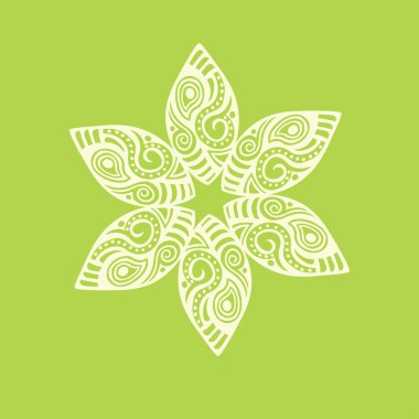 şirin süs çiçek, tasarım öğesi.