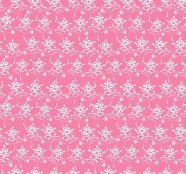 çiçek seamless modeli. çiçekleri ile süsleme