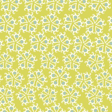 Kusursuz çiçek deseni