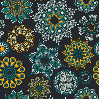 parlak çiçeksiz desen