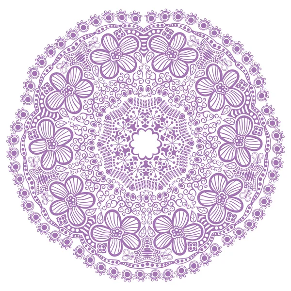 Fleur srylizée — Image vectorielle