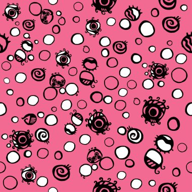 renkli psychedelic seamless modeli