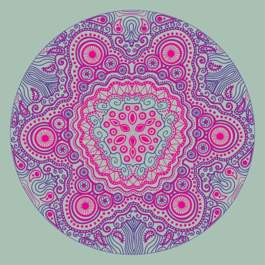 dantel arka çiçekli süs.