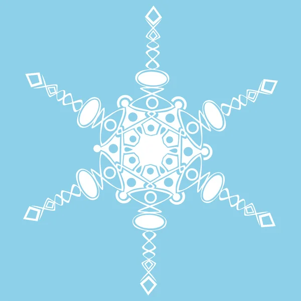 Ornamento de invierno para su, fácil de usar — Archivo Imágenes Vectoriales