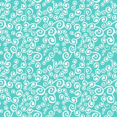 vektör kıvırcık elemanları ile seamless modeli