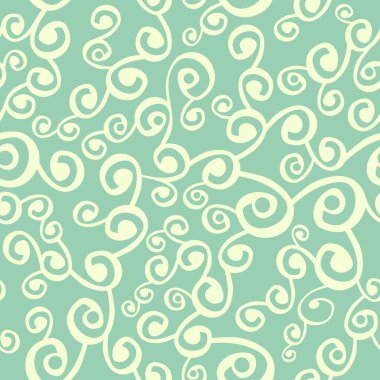 vektör kıvırcık elemanları ile seamless modeli