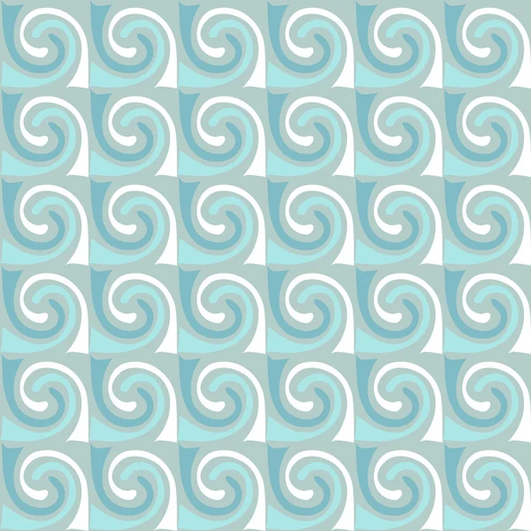 Vector waves ornament. Mosaic seamless texture. — Stock Vector