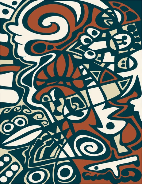 Diseño abstracto, textura de mosaico . — Vector de stock