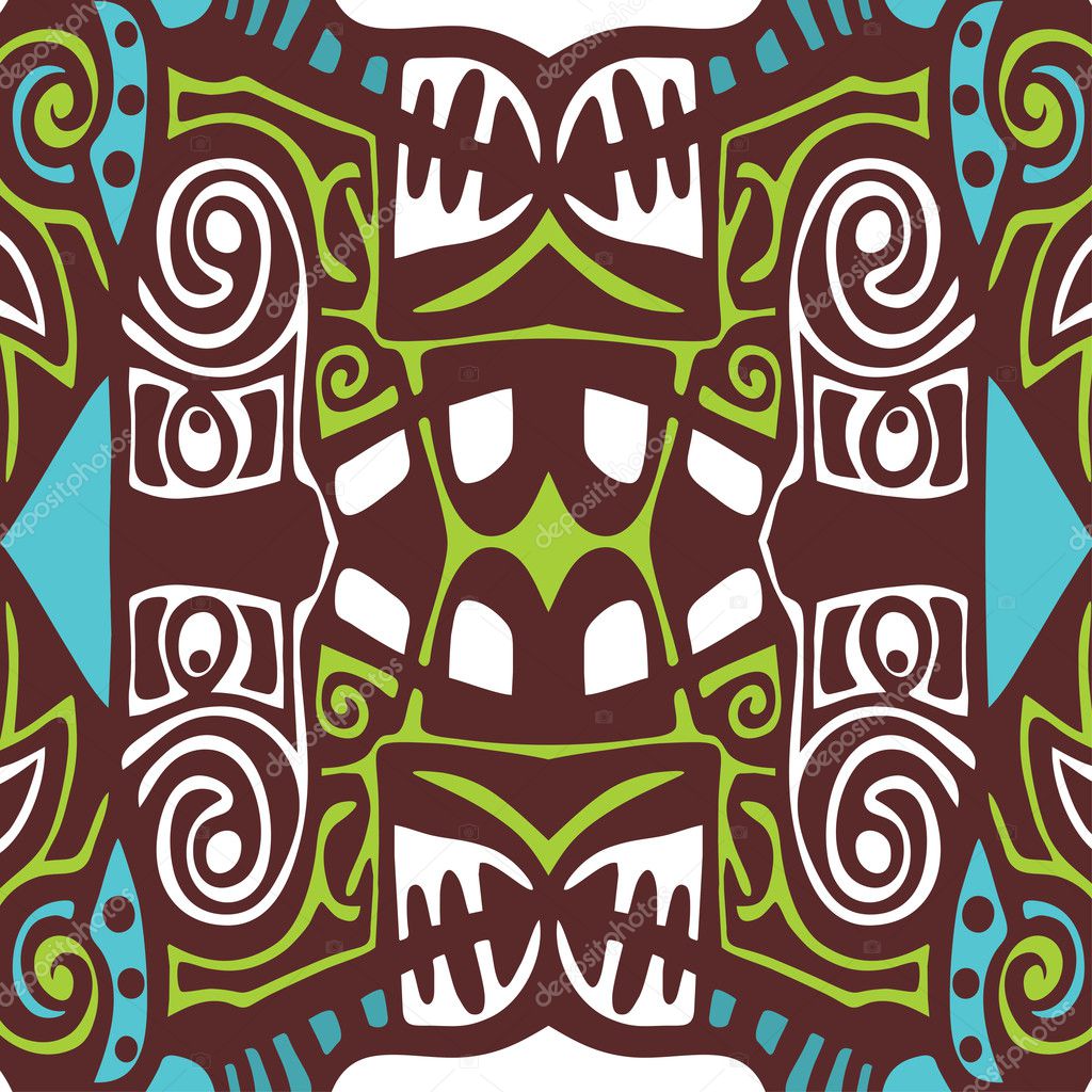 Arabesque mosaic pattern. Symmetric abstract oriental ornament background.