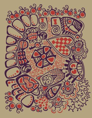 Doodle arka plan