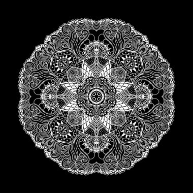 Dekoratif yuvarlak dantel modeli