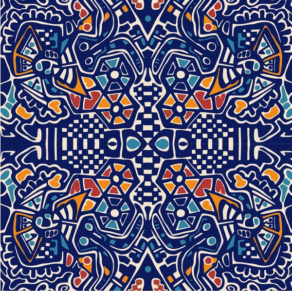 Arabesque mozaïek patroon. — Stockvector