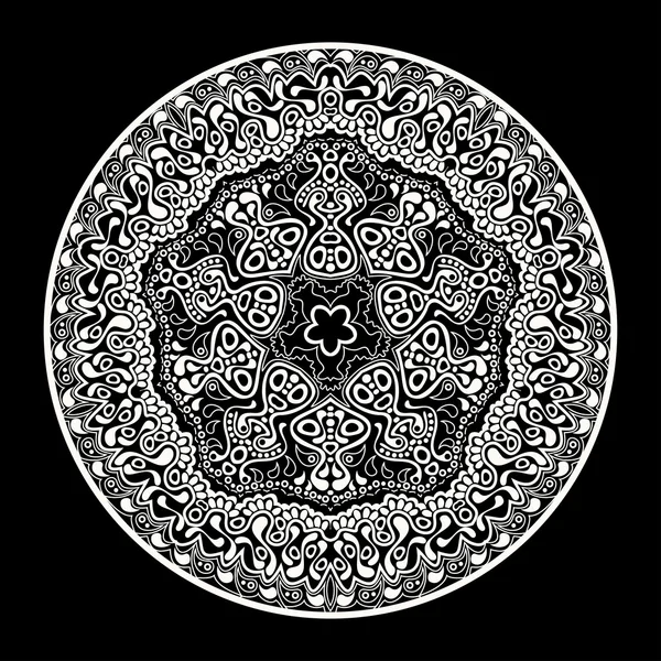 Decoratieve ronde patroon — Stockvector