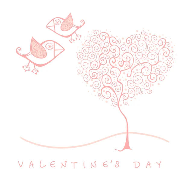 Vector valentine's day card — Stock Vector