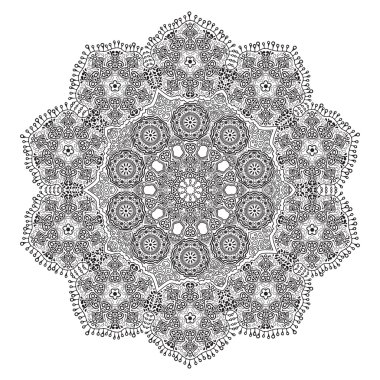 Dekoratif yuvarlak dantel